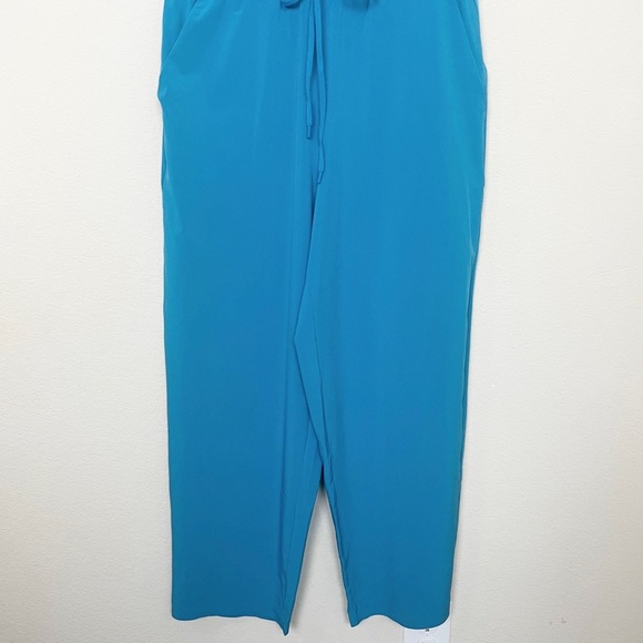 Athleta Avenue Sleeveless Jumpsuit Color Pacific Size Medium Petite - Picture 6 of 16